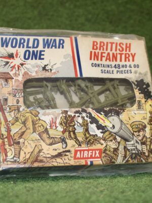 Airfix HO And OO World War One British Infantry - Complete On Sprue