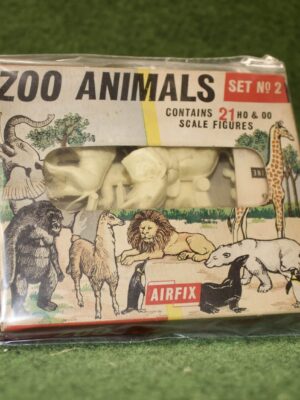 Airfix HO And OO Zoo Animals Set No 2 - Complete On Sprue