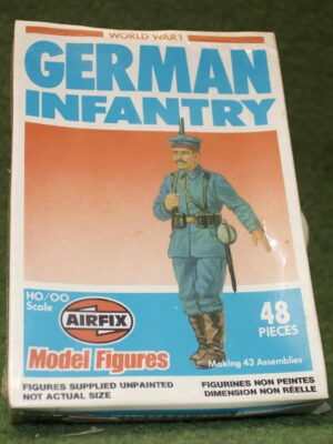Airfix HO And OO World War I German Infantry 9 01726