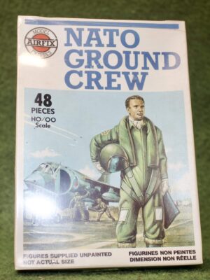 Airfix HO And OO Nato Ground Crew 9 01758 - A