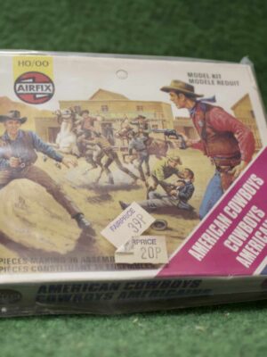 Airfix HO And OO American Cowboys 01707-7 Sealed Shop Stock