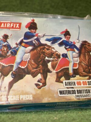 Airfix HO And OO Waterloo British Cavalry Hussars 01743-3 - On Sprue