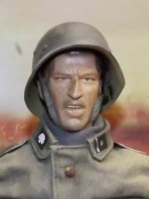 1/6 Scale Loose As Pictured WWII German Weathered Soldier R514