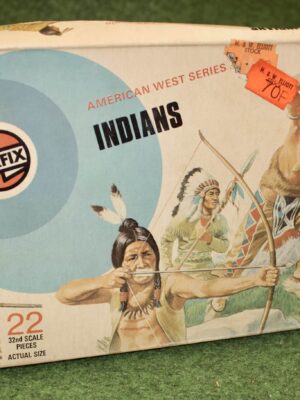 1/32nd Airfix Scale American West Series Indians 51466-4