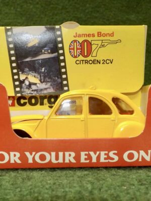Corgi James Bond Citroen 2CV For Your Eyes Only