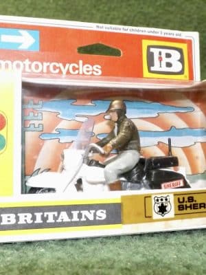 Britains Motorcycles US Sheriff 9692