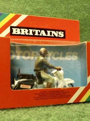 Britains Motorcycles US Sheriff 9692