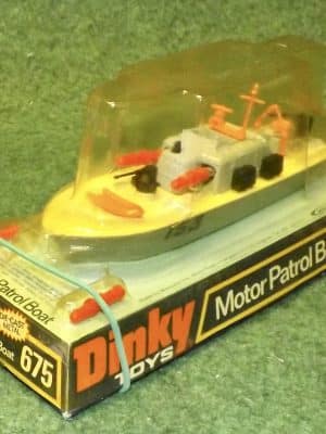 Dinky Toys Motor Patrol Boat 675