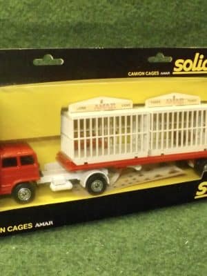 Solido Camion Cages Amar Trailer No332