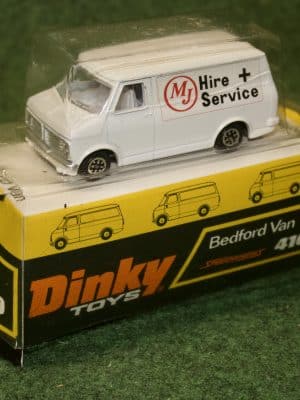 Dinky Toys Speedwheels Bedford Van MJ Hire + Service 410