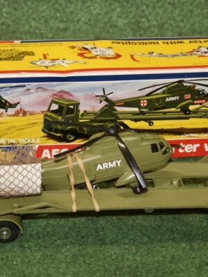 Dinky Die Cast Toys AEC Artic Transporter With Helicopter 618