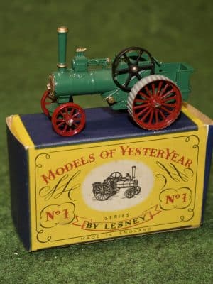 Lesney Models Of YesterYear Traction Engine No 1