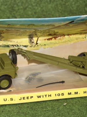 Dinky Toys US Jeep With 105mm Howitzer 615