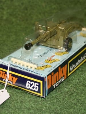 Dinky Toys 6 Pounder Anti-Tank Gun 625