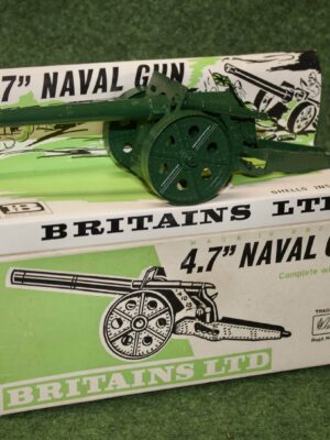 Britains 4.7" Naval Gun 9730