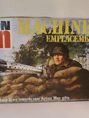 Vintage Action Man Machine Gun Emplacement *Untested*