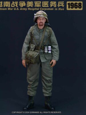1/6 Scale QORANGE QOTOYS Vietnam War US Army Hospital Corpsman in Hue 1968 QOM-1046