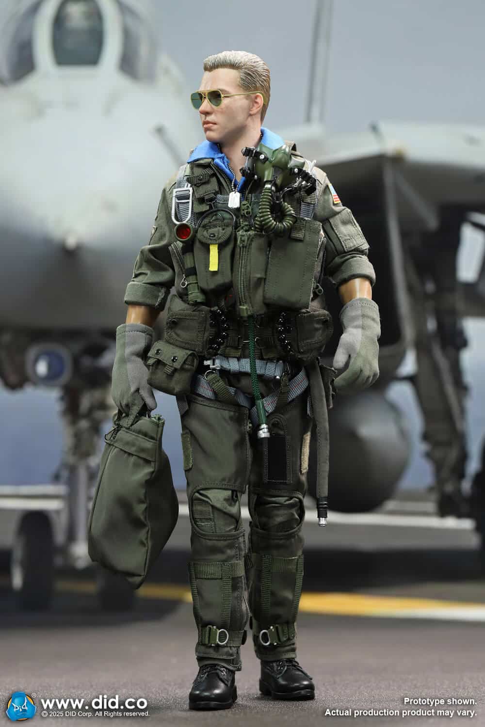 1/6 Scale Modern US Tom and Nick US Navy Fighter F-14 Pilot