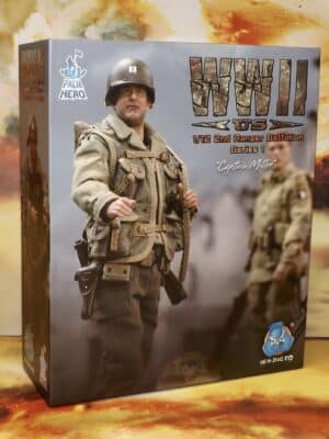 1/12 Scale 6 Inch Palm Hero Series WW II US Captain Miller 2nd Ranger Battalion Series 1 XA80010