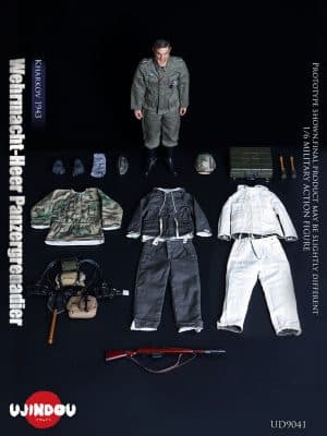 **ETA Aug 2025** 1/6 Scale Ujindou WW II German Wehrmacht-Heer Panzergrenadier Kharkov 1943 UD9041