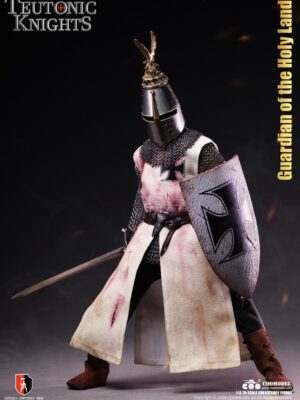 *ETA Nov 2025* 1/6 Scale Coomodel Series Of Empires Knights Teutonic Knights White Bronze Edition Holy Land Guard SE135