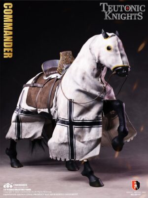 *ETA Nov 2025* 1/6 Scale Coomodel Series Of Empires Knights Teutonic Knights Crusader Warhorse SE137