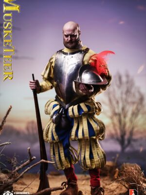 *ETA Nov 2025* 1/6 Scale Coomodel Series Of Empires Spanish Conquistadors Nickel Silver Musketeer Captain SE138