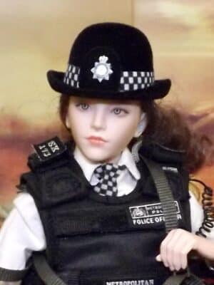 1/6 Scale Loose As Pictured Custom Modern British Police Woman For DID Dragon Figures B168