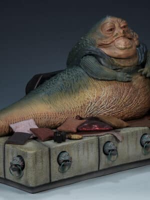1/6 Scale SideShow Star Wars Return of the Jedi Jabba the Hutt and Throne Deluxe Figure Set SS100410