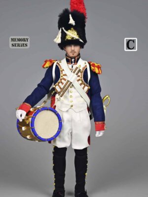 1/6 Scale **Uniform and Accessories Only No Doll** QORANGE QOTOYS French Napoleonic Wars 1813 QOM-1055C