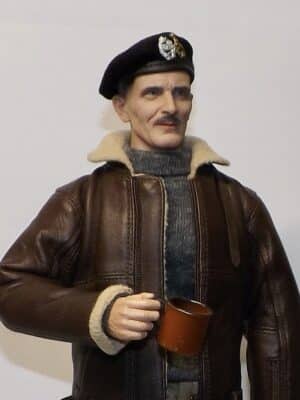 1/6 Scale Loose As Pictured Custom WWII British Montgomery For DID Dragon Figures R264