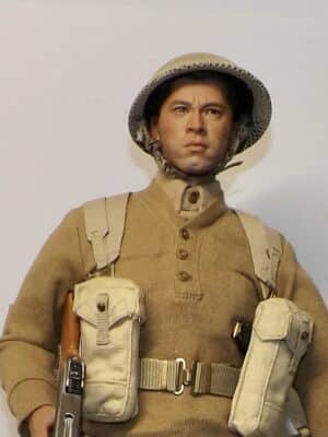 1/6 Scale Loose As Pictured Custom WWII Chinese British Soldier For DID Dragon Figures R266