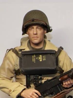 1/6 Scale Loose As Pictured Custom WWII US Ranger Reiben For DID Dragon Figures R284