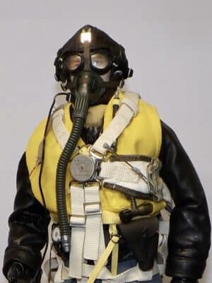 1/6 Scale Loose As Pictured Custom WWII German Pilot / Air Crew For DID Dragon Figures R327
