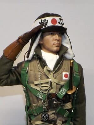 1/6 Scale Loose As Pictured Custom WWII Japanese Pilot For DID Dragon Figures R332