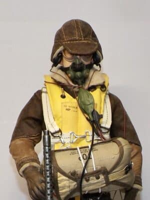 1/6 Scale Loose As Pictured Custom WWII US Pilot / Air Crew For DID Dragon Figures R338