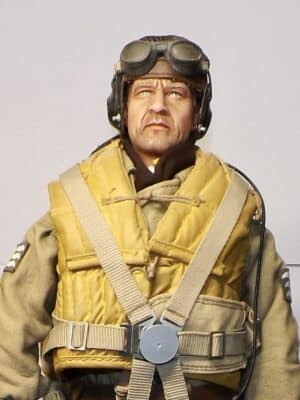 1/6 Scale Loose As Pictured Custom WWII German Pilot For DID Dragon Figures R264