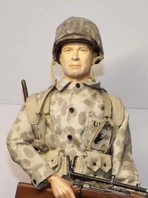 1/6 Scale Loose As Pictured Custom WWII US Marine For DID Dragon Figures Y108
