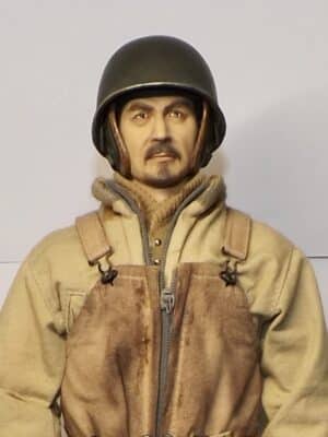 1/6 Scale Loose As Pictured Custom WWII US Tanker For DID Dragon Figures Y286