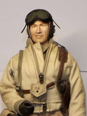 1/6 Scale Loose As Pictured Custom WWII US Tanker For DID Dragon Figures Y287
