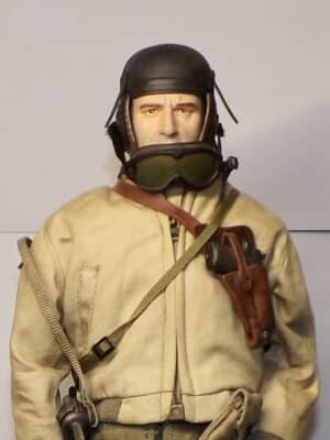 1/6 Scale Loose As Pictured Custom WWII US Tanker For DID Dragon Figures Y288