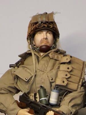 1/6 Scale Loose As Pictured Custom WWII US Airborne Paratrooper For DID Dragon Figures Y290