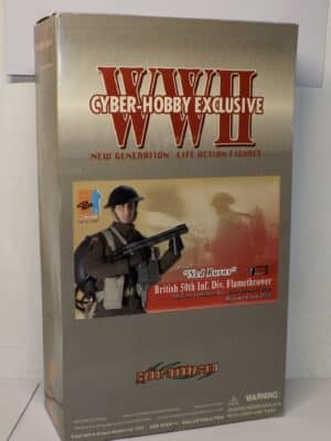 1/6 Scale Dragon WW II British Ned Burns 50th Inf. Div. Flamethrower 70527