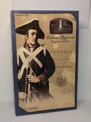 1/6 Scale Sideshow Fife and Drum Delaware Regiment Continental Soldier