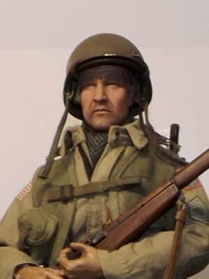 1/6 Scale Loose As Pictured Custom WWII US Airborne Paratrooper For DID Dragon Figures Y301