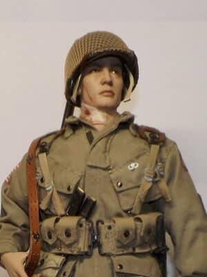 1/6 Scale Loose As Pictured Custom WWII US Airborne Paratrooper For DID Dragon Figures Y107