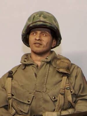 1/6 Scale Loose As Pictured Custom WWII US Airborne Paratrooper For DID Dragon Figures Y305