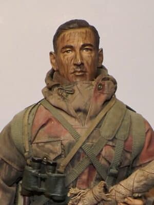 1/6 Scale Loose As Pictured Custom WWII British Sniper For DID Dragon Figures Y310
