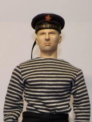1/6 Scale Loose As Pictured Custom WWII Russian Sailor For DID Dragon Figures R262