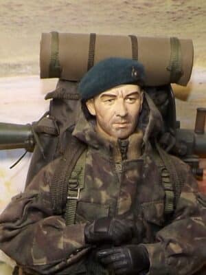 1/6 Scale Loose As Pictured Custom Diorama Modern Falkland Islands British Soldier For DID Dragon Figures Y316
